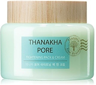 The Saem Thanakha Pore Tightening Pack amp Cream