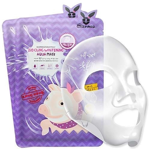 Elizavecca Milky Piggy Bio Cling Whitening Aqua Mask