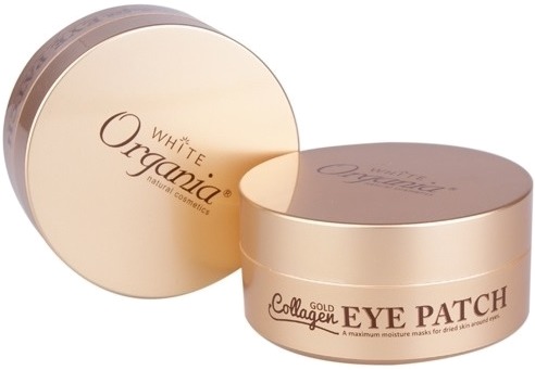 White Cospharm White Organia Gold Collagen Eye Patch