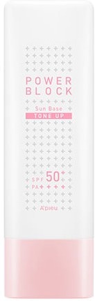 APieu Power Block Tone Up Sun Base Pink SPFPA