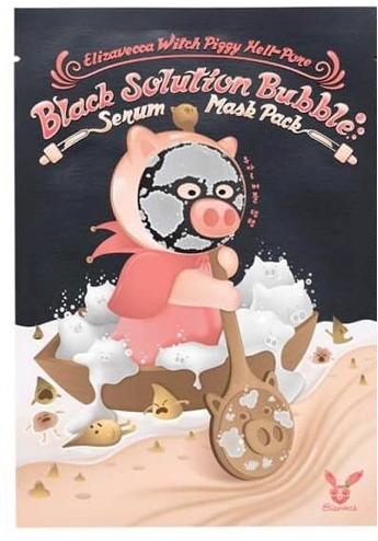 Elizavecca Witch Piggy HellPore Black Solution Bubble Serum 