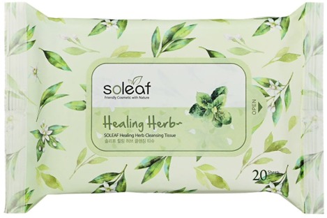 Soleaf Healing Herb Cleansing Tissue