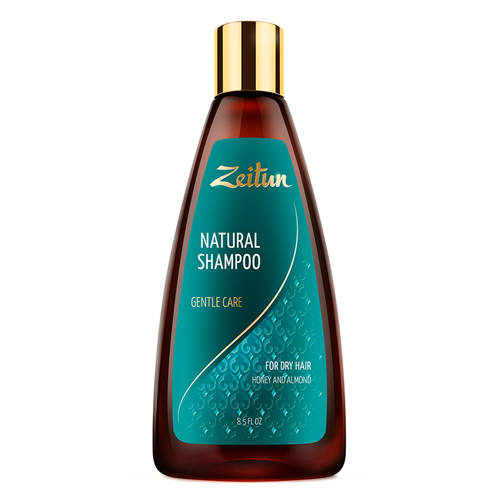 Zeitun Gentle Care Shampoo Honey and Almond for Dry Hair