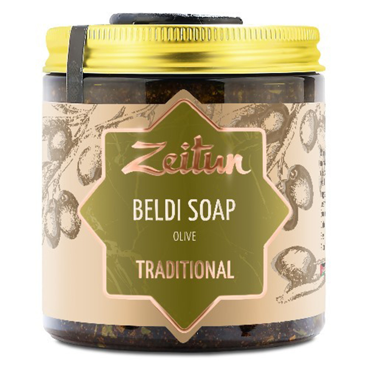Zeitun Authentic Traditional Moroccan Beldi Soap Detox and R