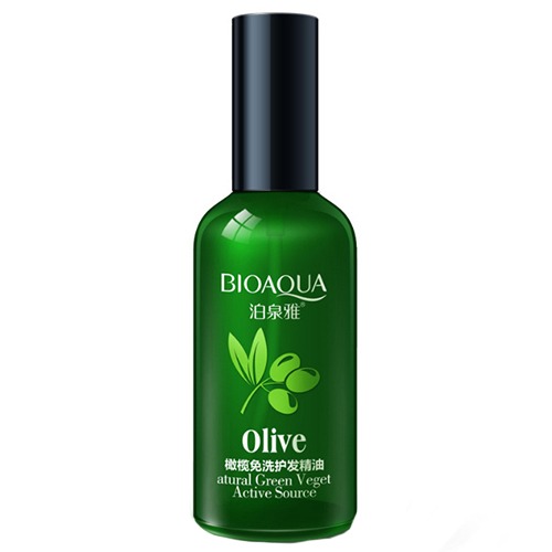 Bioaqua Olive Natural Green Vegetal Active Souerce Hair Oil