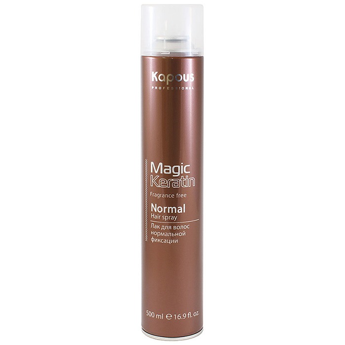 Kapous Fragrance Free Magic Keratin Normal Hair Spray