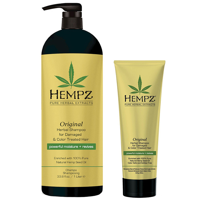 Hempz Original Herbal Shampoo For Damaged And Color Treated 