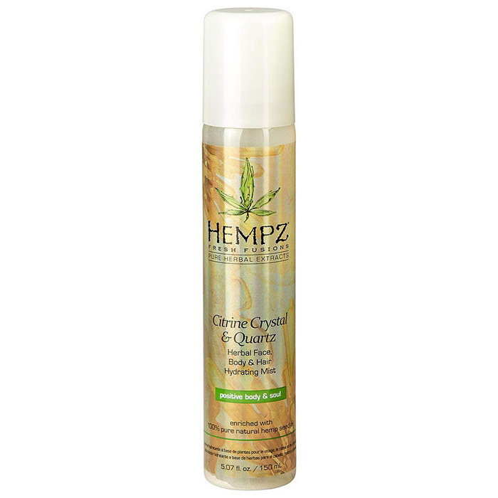 Hempz Citrine Crystal And Quartz Herbal Face Body And Hair H