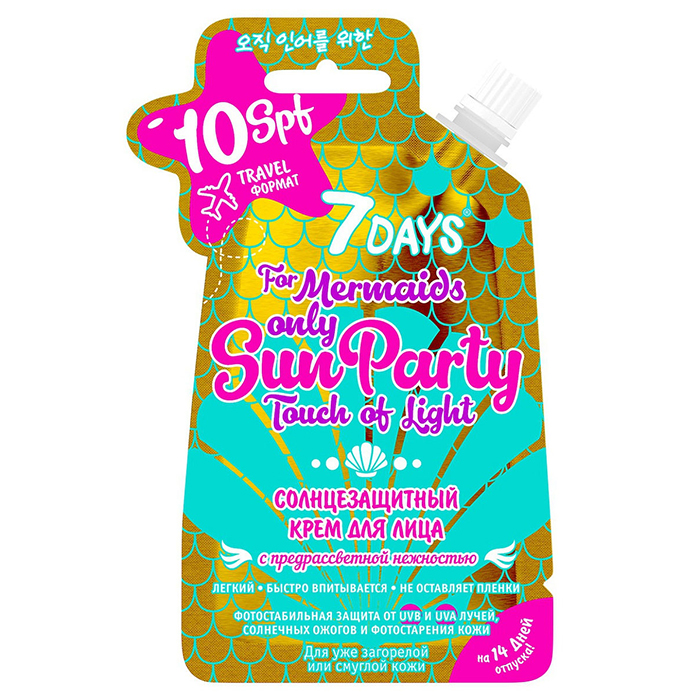 Days Sun Party Touch Of Light Cream SPF