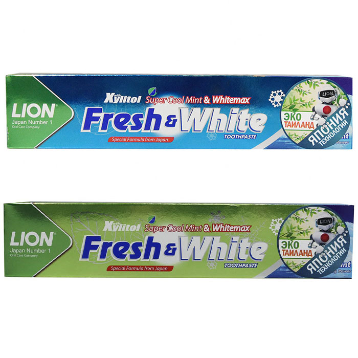Lion Thailand Fresh And White Toothpaste