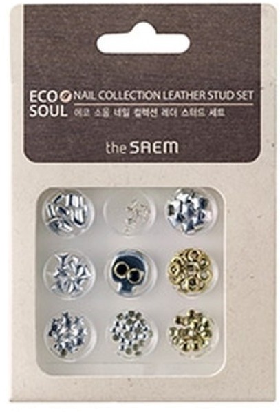 The Saem Eco Soul Nail Collection Leather Stud Set