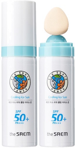 The Saem Eco Earth Power Cooling Ice Sun SPF PA