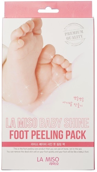 La Miso Baby Shine Foot Peeling Pack
