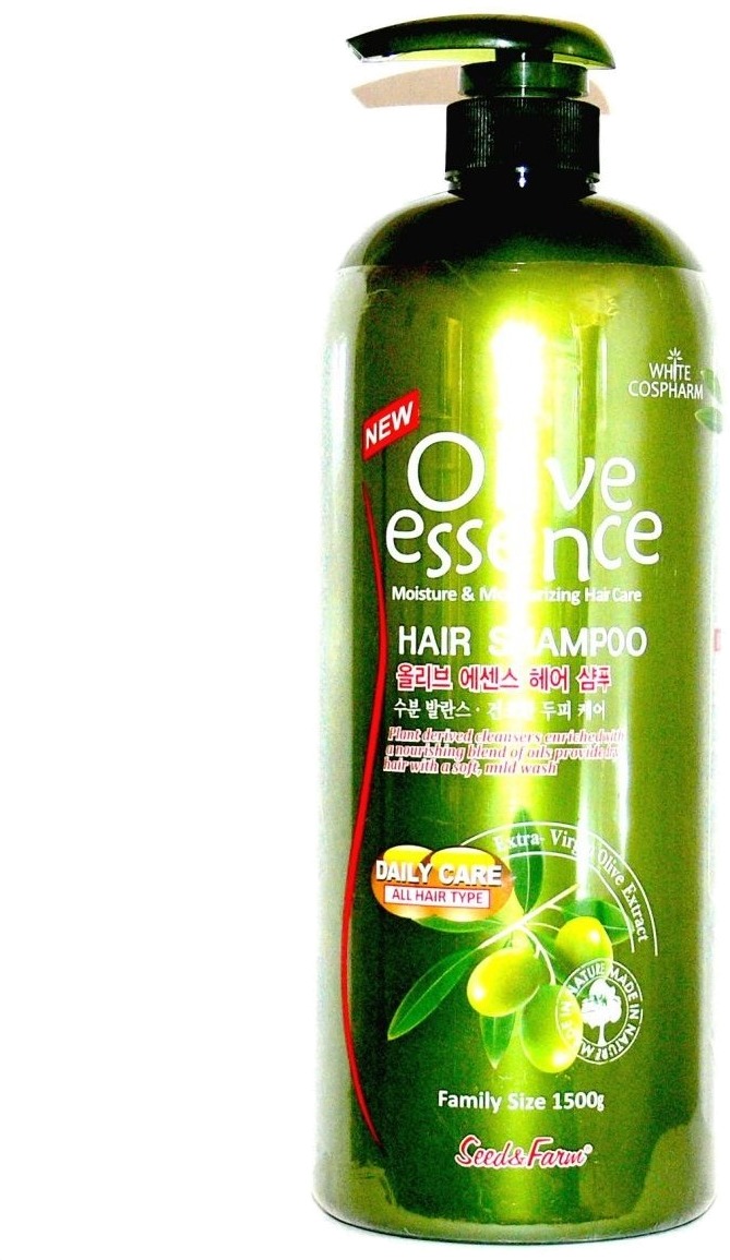 White Cospharm Bio Olive And Amino Hair are Shampoo