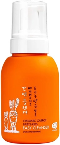Whamisa Organic Carrot Baby and Kids Easy Cleanser Natural F