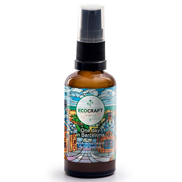 EcoCraft One Day In Barcelona AHAAcids Based Facial Peeling
