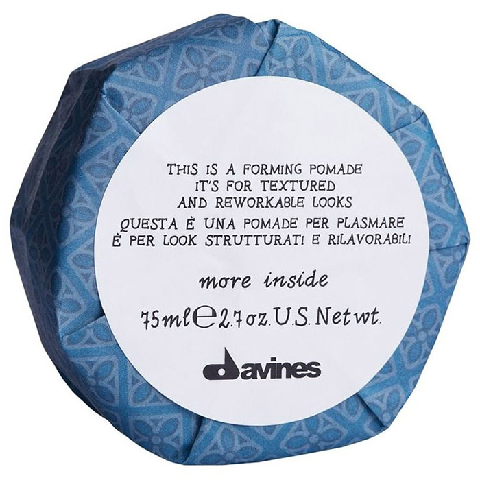 Davines More Inside Forming Pomade Its For Textured And Rew 