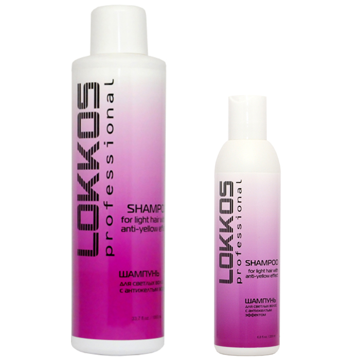 Lokkos Professional For Light Hair With AntiYellow Effect Sh