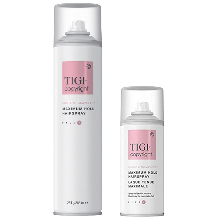 TIGI Copyright Custom Care Maximum Hold Hairspray