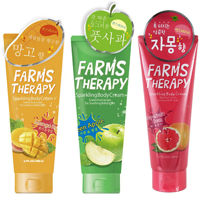 Farms Therapy Sparkling Body Cream