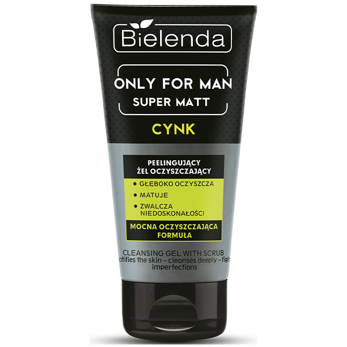 Bielenda Only For Men Cleansing Gel With Scrub