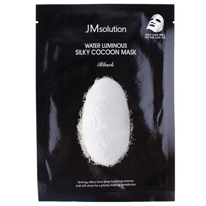 JMsolution Water Luminous Silky Cocoon Mask Black