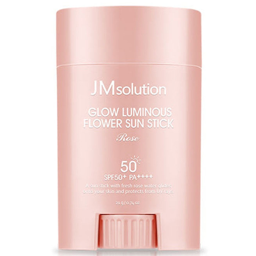 JMsolution Glow Luminous Flower Sun Stick Rose SPF PA