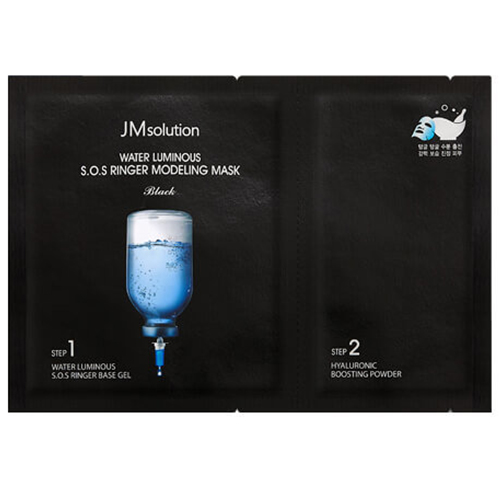 JMsolution Water Luminous SOS Ringer Modeling Mask Black