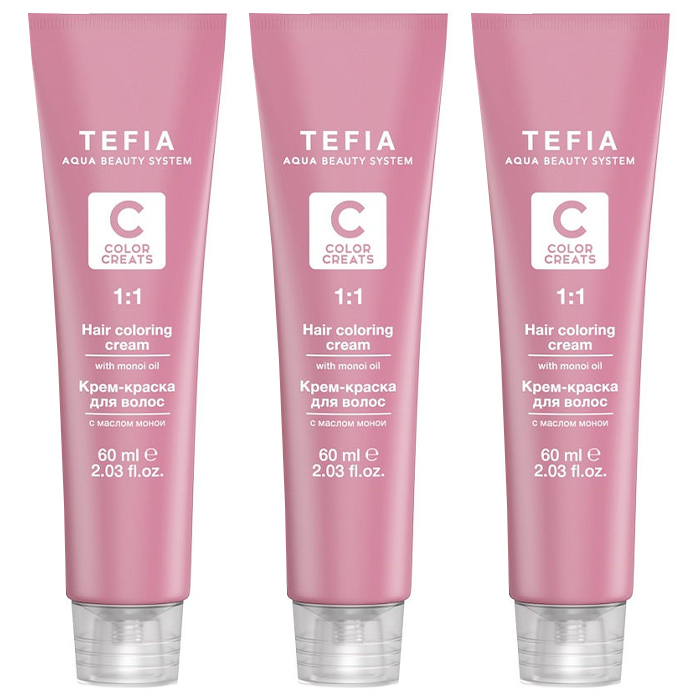 Tefia Color Creats Hair Coloring Cream