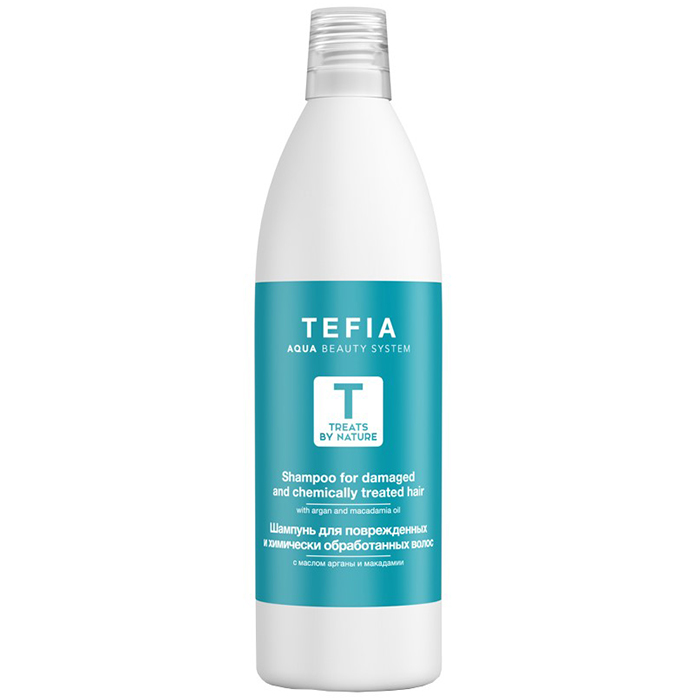 Tefia Shampoo For Damaged And Chemically Treated Hair