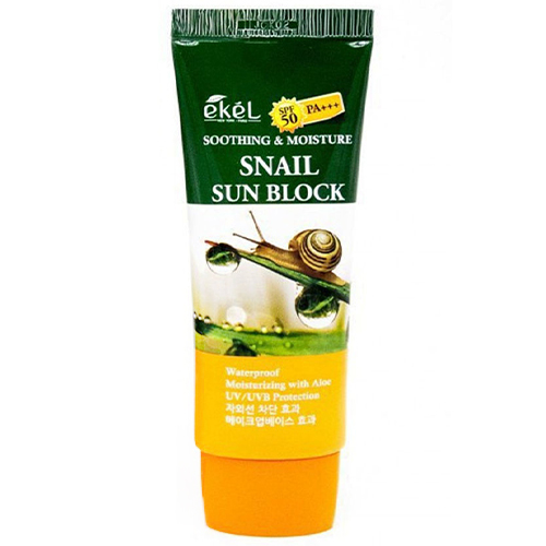 Ekel Soothing And Moisture Sun Block SPF PA Snail