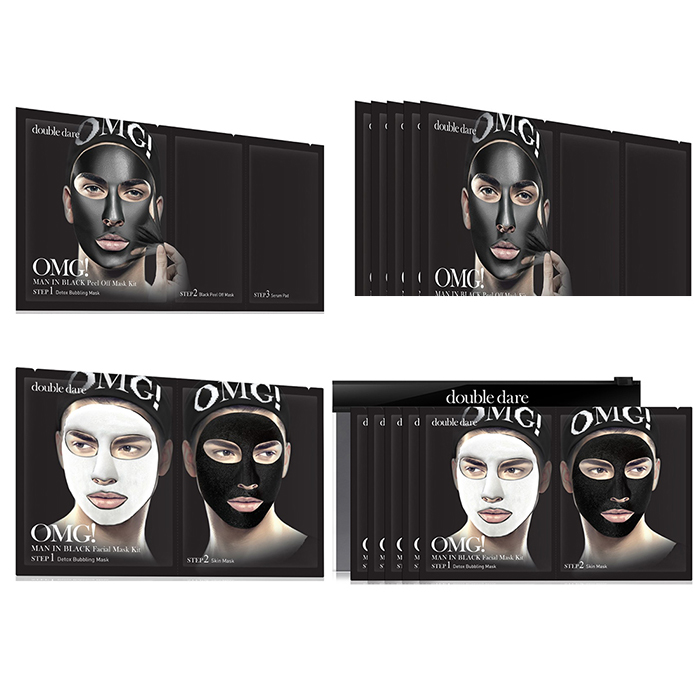 Double Dare Omg Man In Black Mask Kit