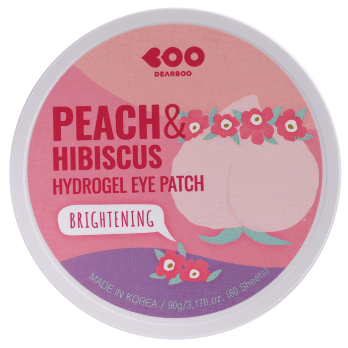 Dearboo Peach And Hibiscus Hydrogel Eye Patch