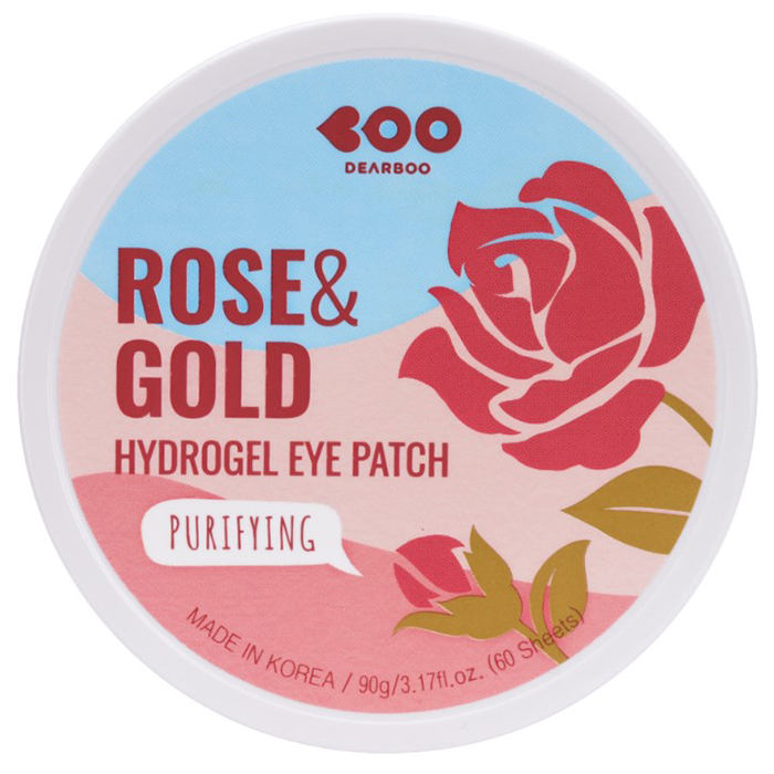 Dearboo Rose And Gold Hydrogel Eye Patch