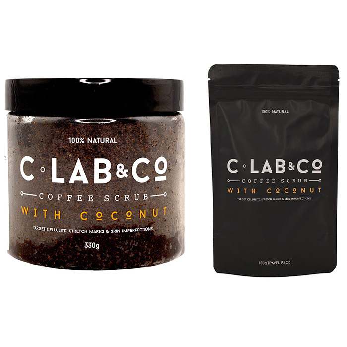 C Lab and Co Coffee  Scrub With Coconut