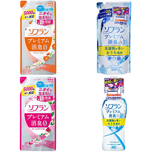 Lion Japan Soflan Premium Deodorizer Zero Conditioner