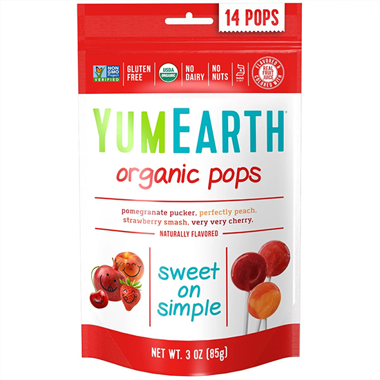 YumEarth Organic Fruit Popps