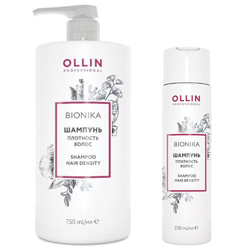Ollin Professional BioNika Hair Dansity Shampoo