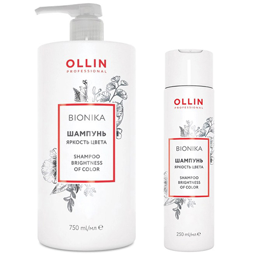 Ollin Professional BioNika Brightness Of Color Shampoo
