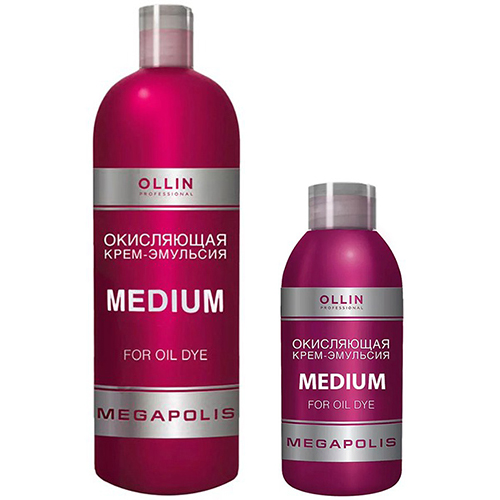 Ollin Professional Megapolis Medium Oxidizing Emulsion
