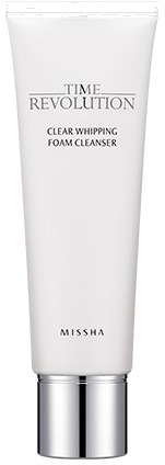 Missha Time Revolution Clear Whipping Foam Cleanser
