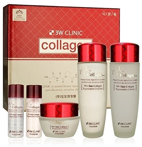 W Clinic Collagen Skin Care  Items Set