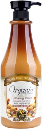 White Cospharm Organia Quick Volume Wear Olive Milky Hair Es