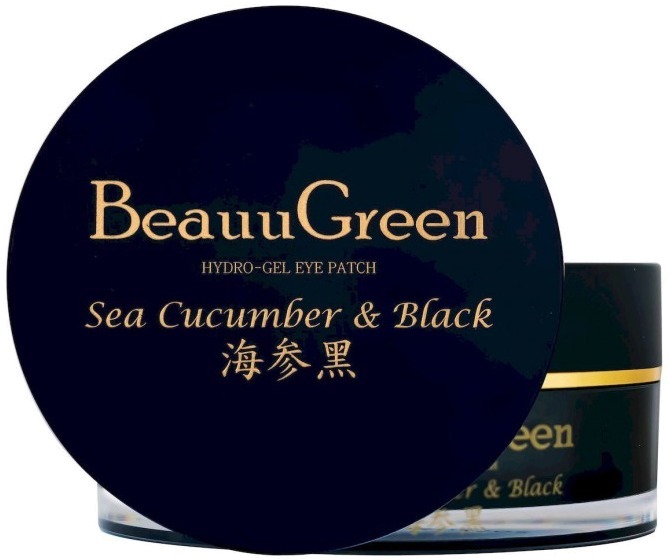 BeauuGreen Sea Cucumber And Black Hydrogel Eye Patch