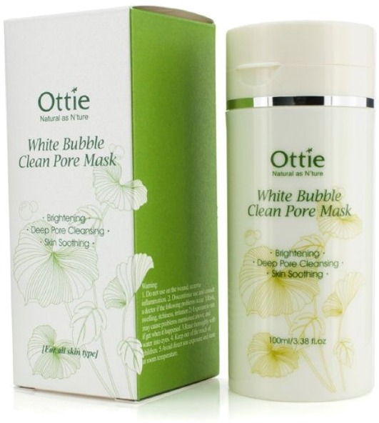 Ottie White Bubble Clean Pore Mask