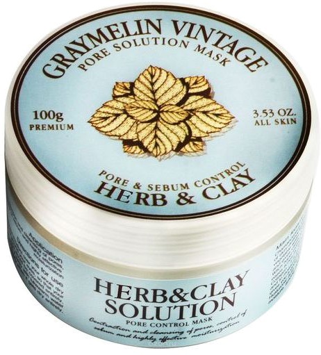 Graymelin Herb And Clay Solution Pore Control Mask