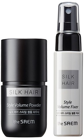 The Saem Silk Hair Style Volume Powder Set