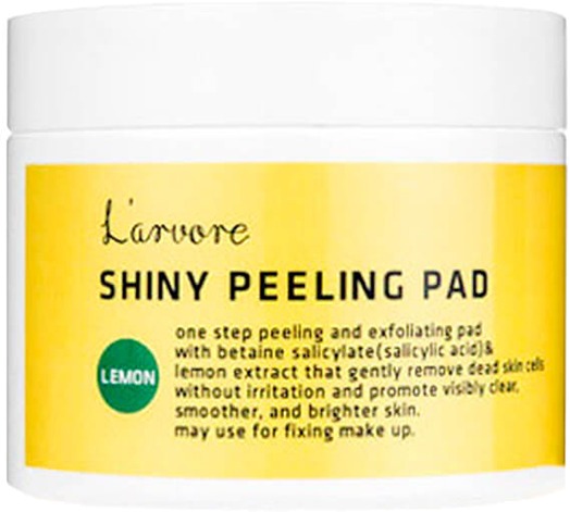 Larvore Lemon Shiny Peeling Pad