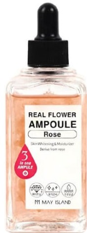 May Island Real Flower Ampoule Rose