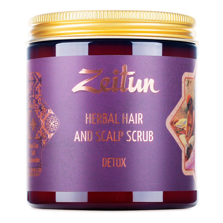 Zeitun Herbal Hair and Scalp Scrub